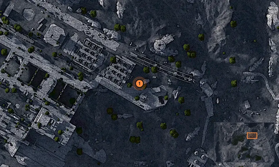 Dam Battlegrounds: точки задания на карте