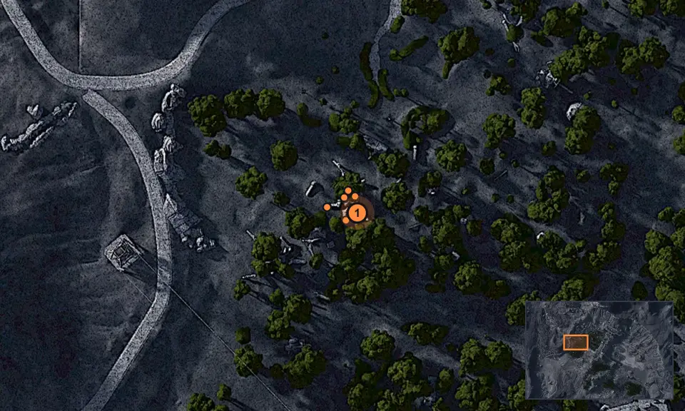 Dam Battlegrounds: puntos de la misión en el mapa