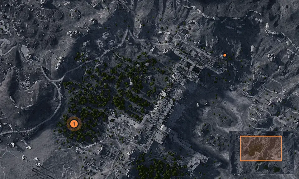 Dam Battlegrounds: точки задания на карте