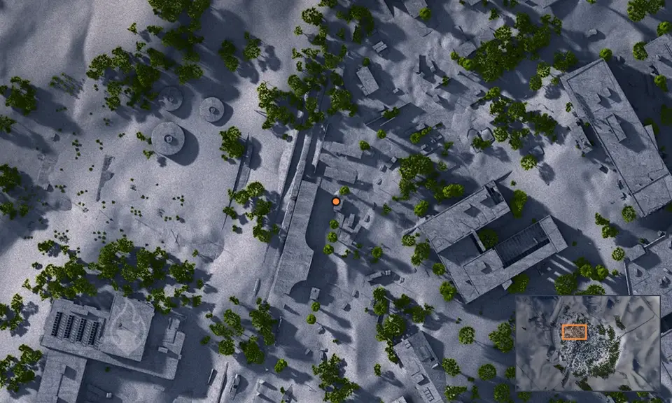 Buried City: точки задания на карте