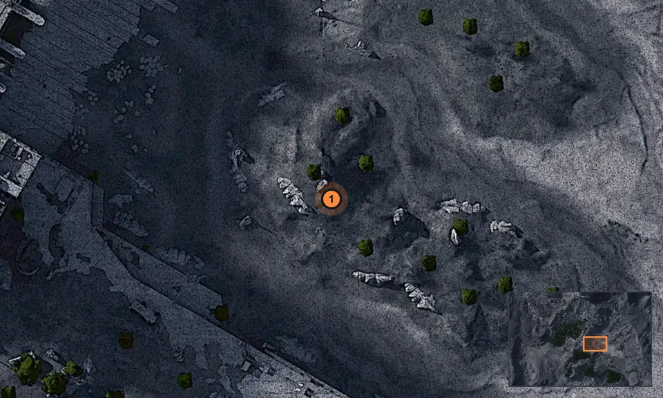 Dam Battlegrounds: точки задания на карте