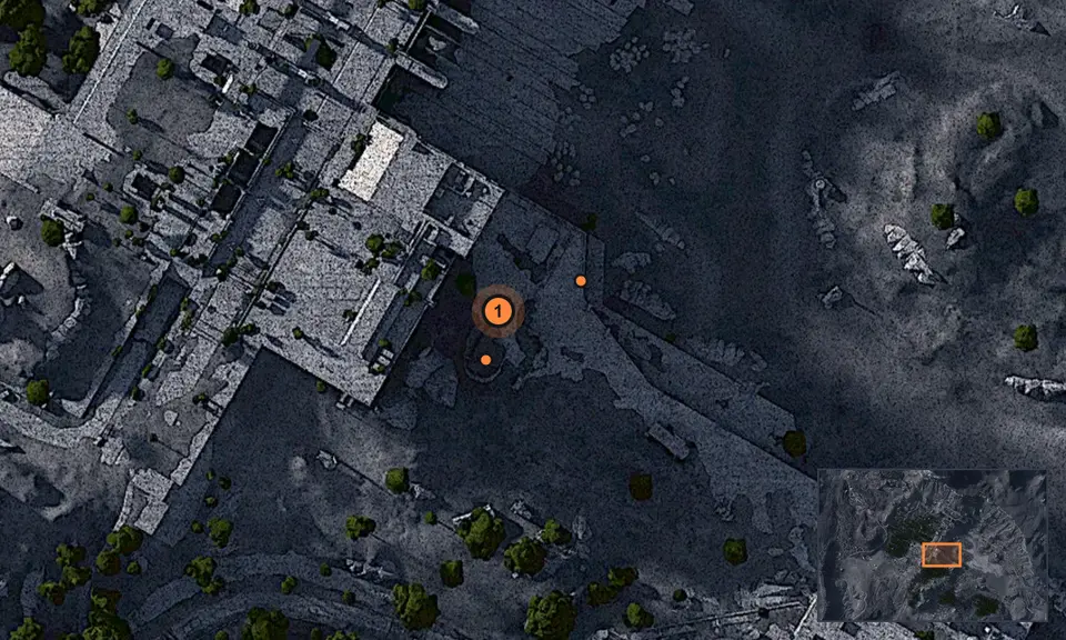 Dam Battlegrounds: точки задания на карте
